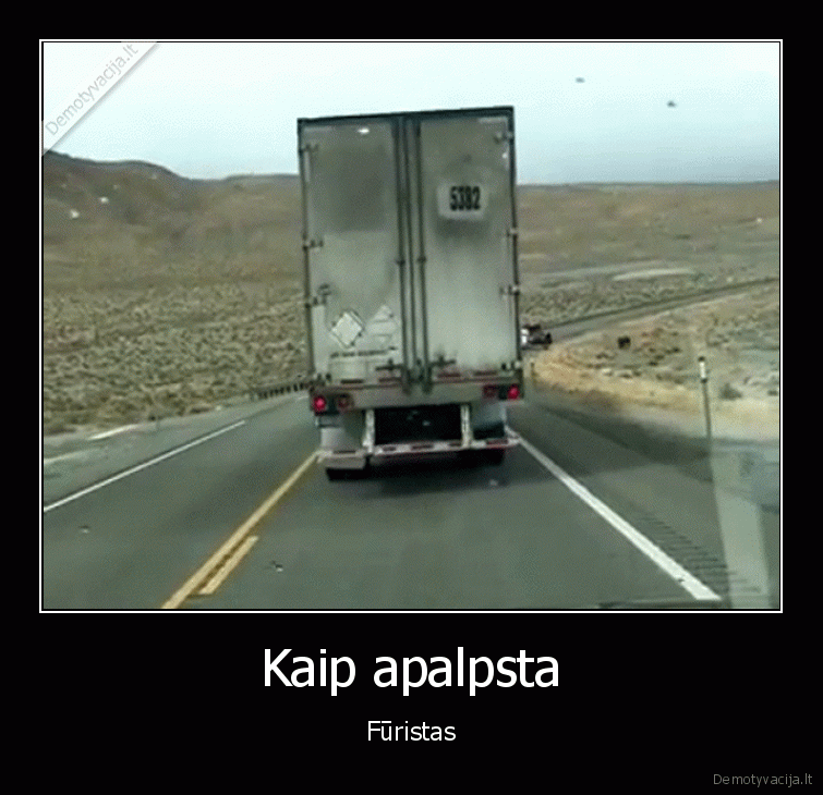didelis, vejas