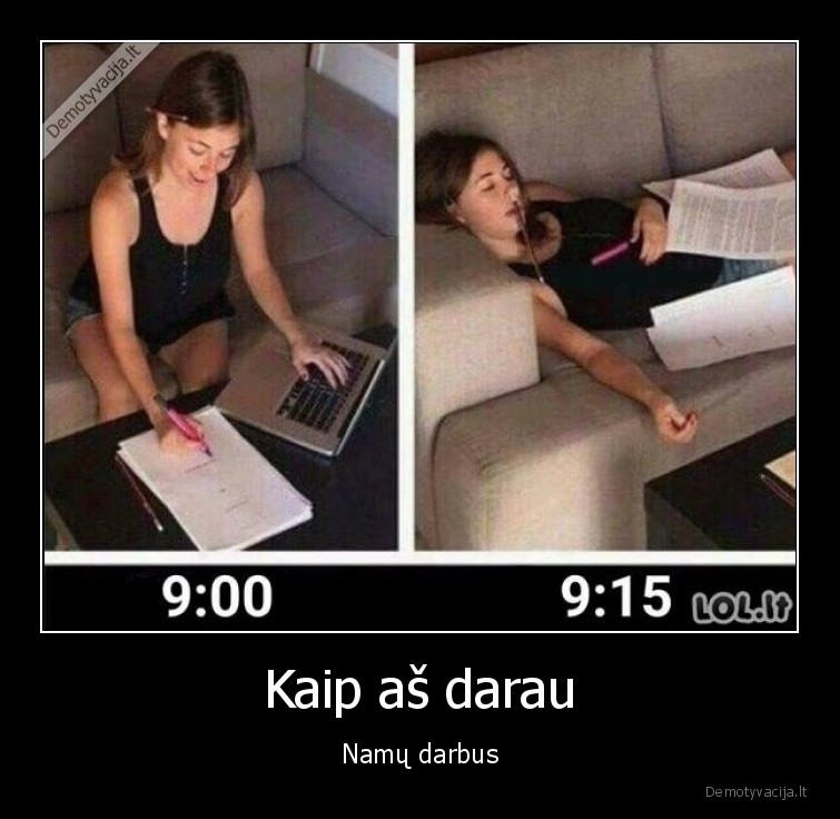 namu, darbai