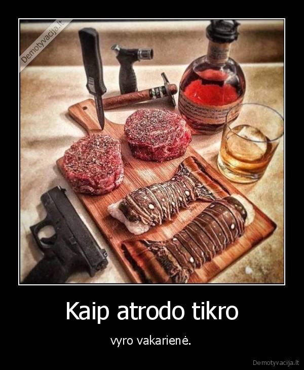 tikras, vyras,vakariene