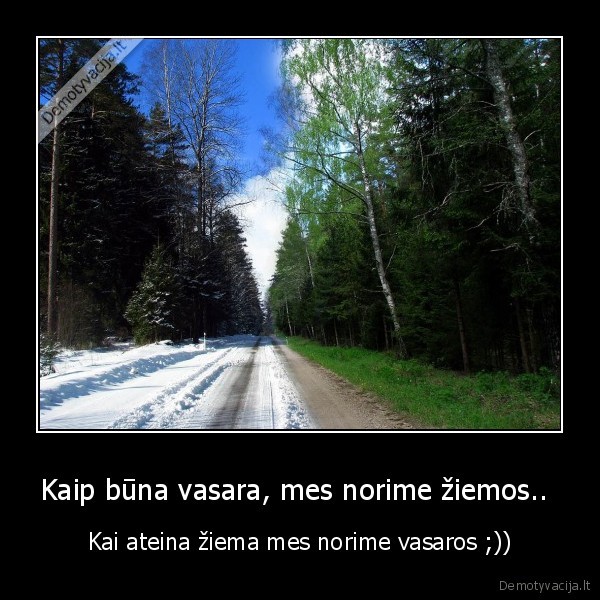 vasara,ziema