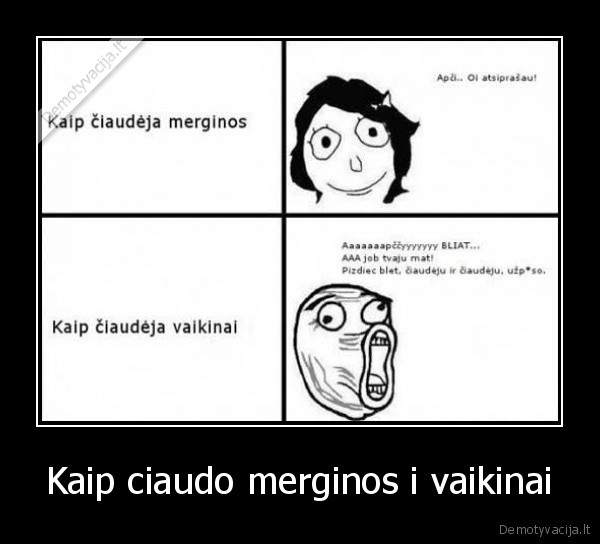 Kaip ciaudo merginos i vaikinai