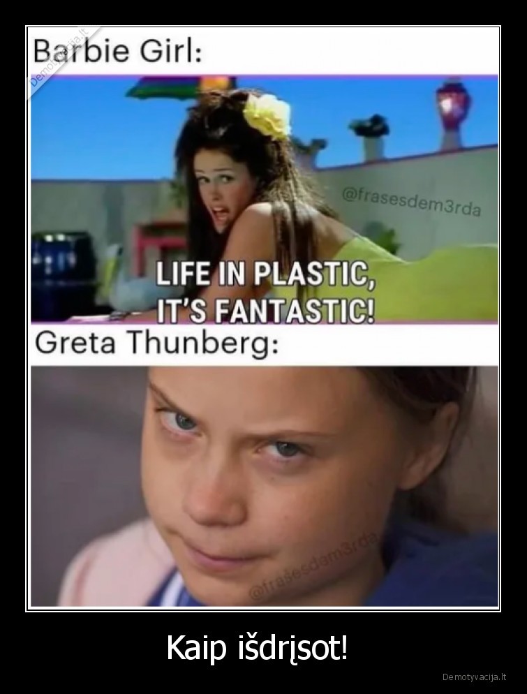 greta, thunberg,plastikas,ekologija