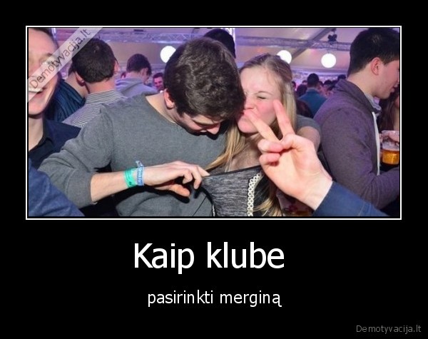 mergina,klubas