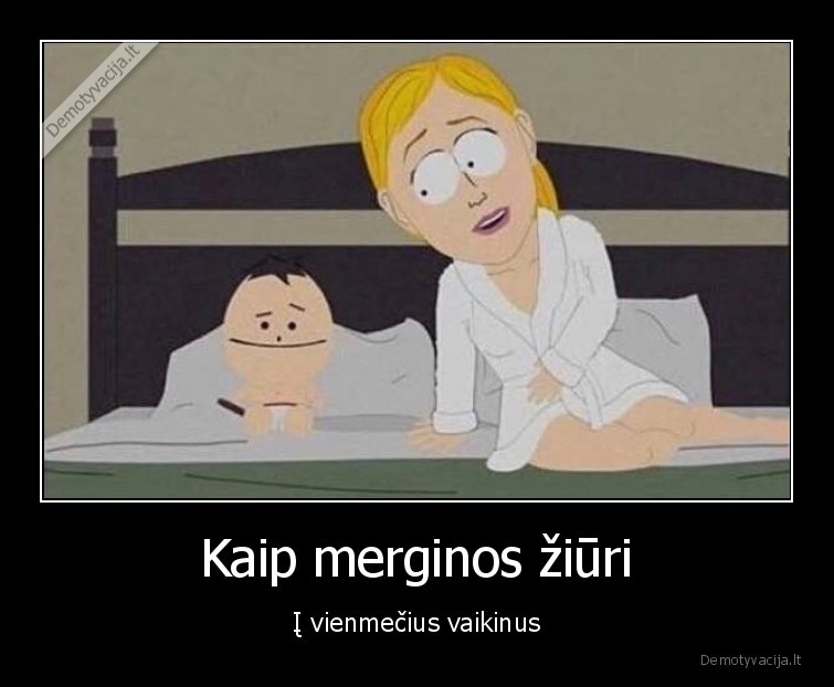 mazi, vaikai