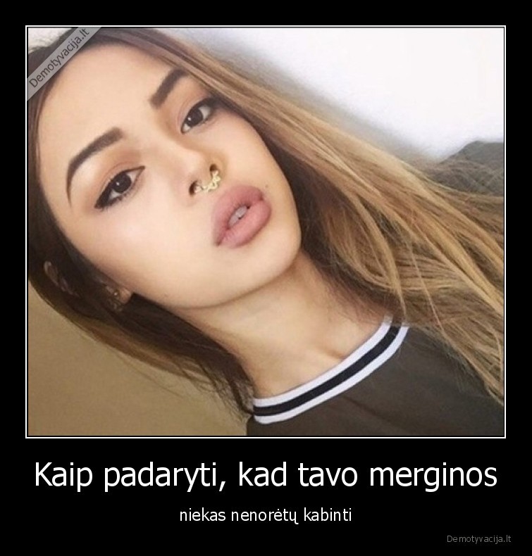 mergina,grozis,stilius
