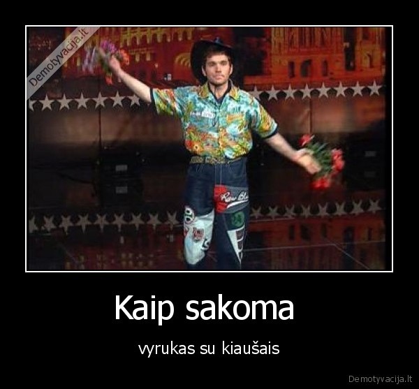 Kaip sakoma 