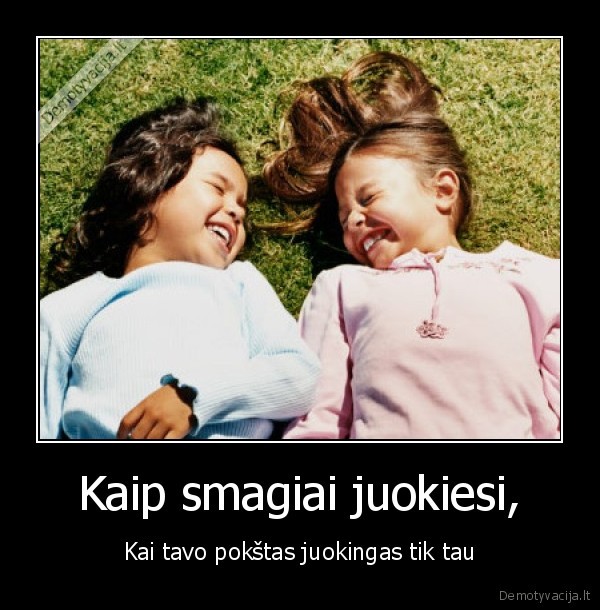 juokas, vaikai, pokstai