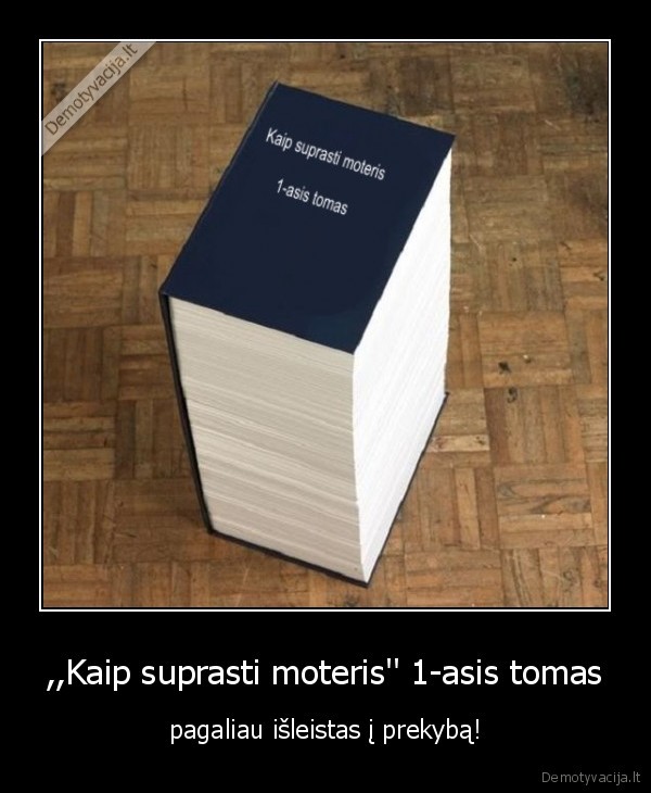 moteris,knyga,1, tomas