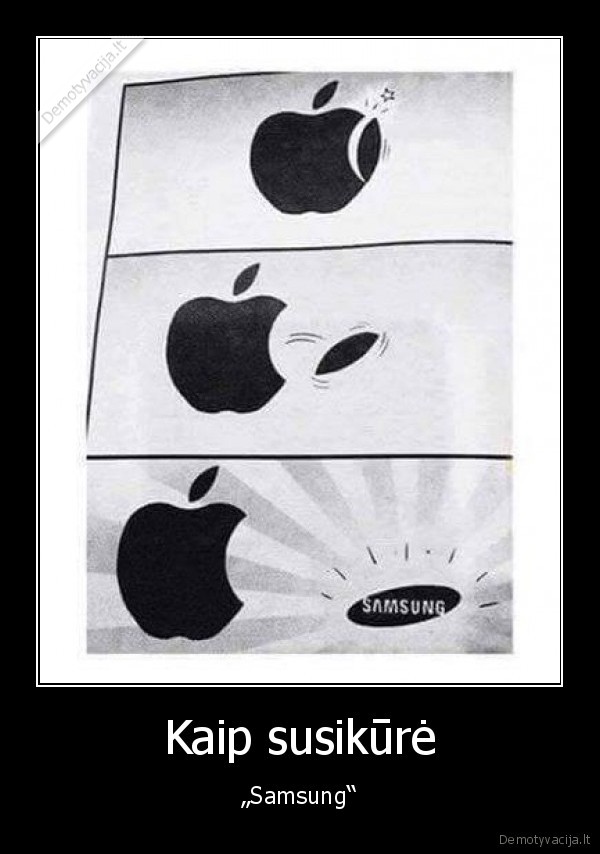 samsung,apple,sukurimas