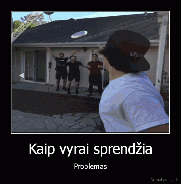 vyrai,problemos,frisbis
