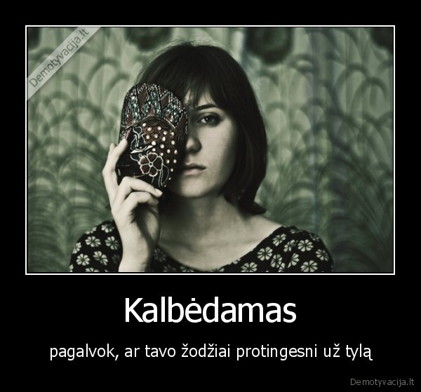 Kalbėdamas