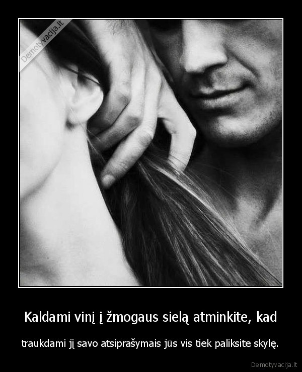 vinis, i, siela,atsiprasymas,melas