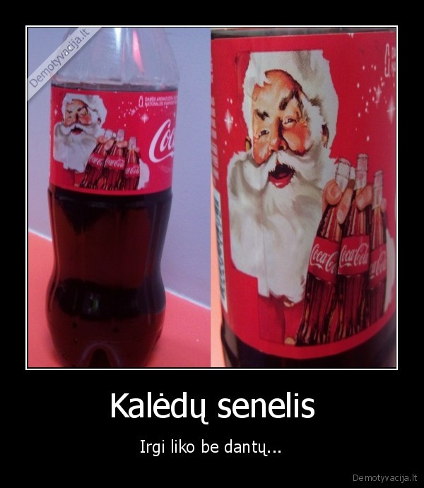 coca, cola,kaledu, senelis