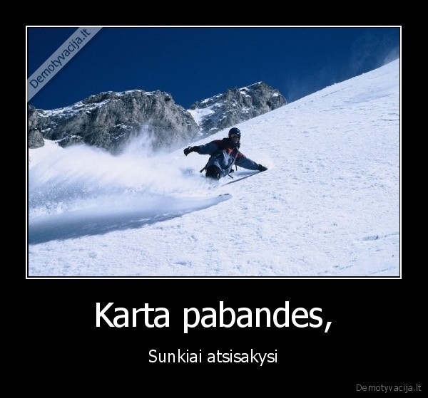 Karta pabandes,