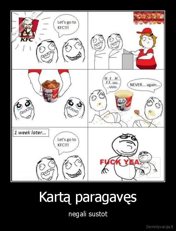 Kartą paragavęs