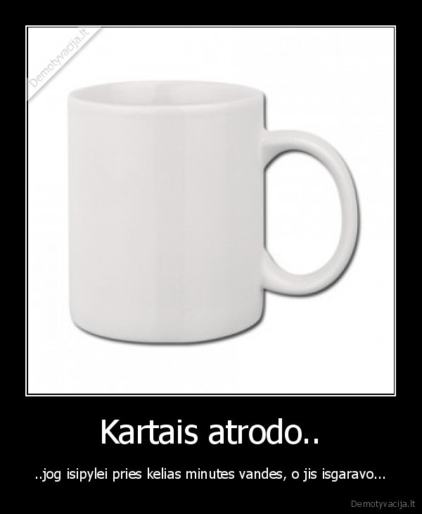 puodelis, vaduo