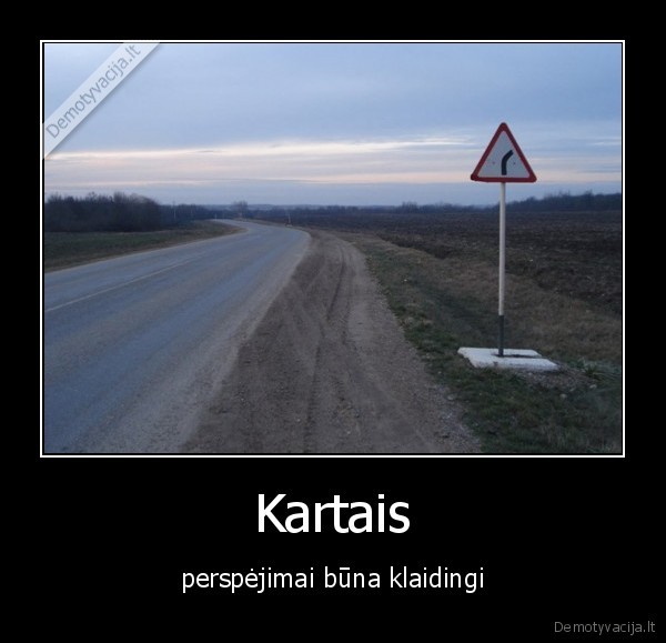 perspejimai,klaidos