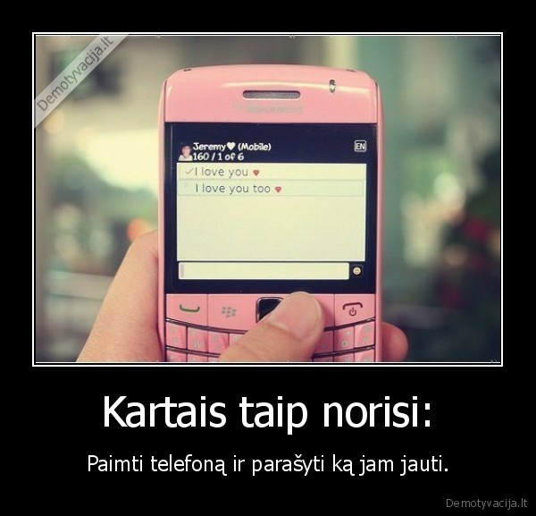 i, love, you