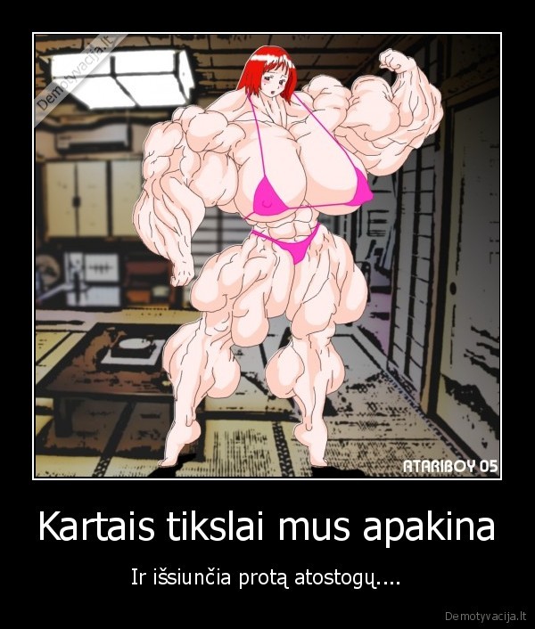 Kartais tikslai mus apakina