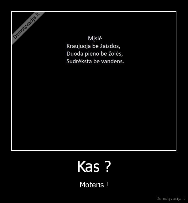 moteris,misle