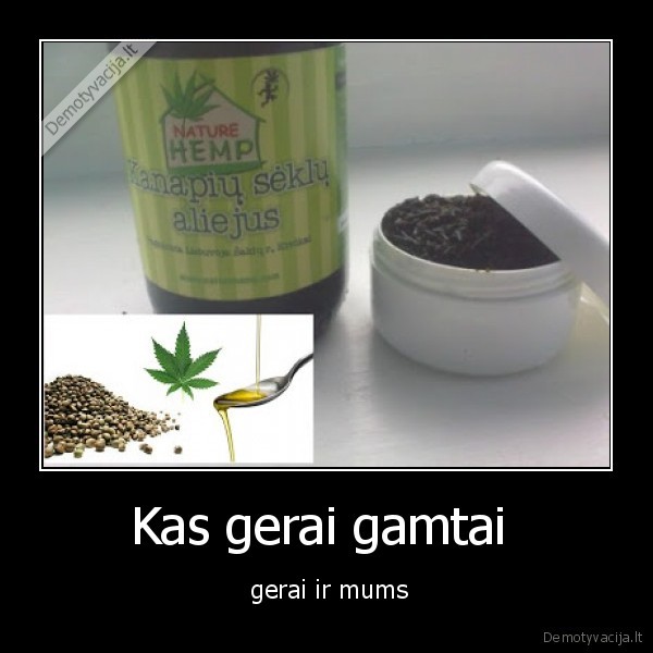 kas, gerai, gamtai, gerai, ir, mums