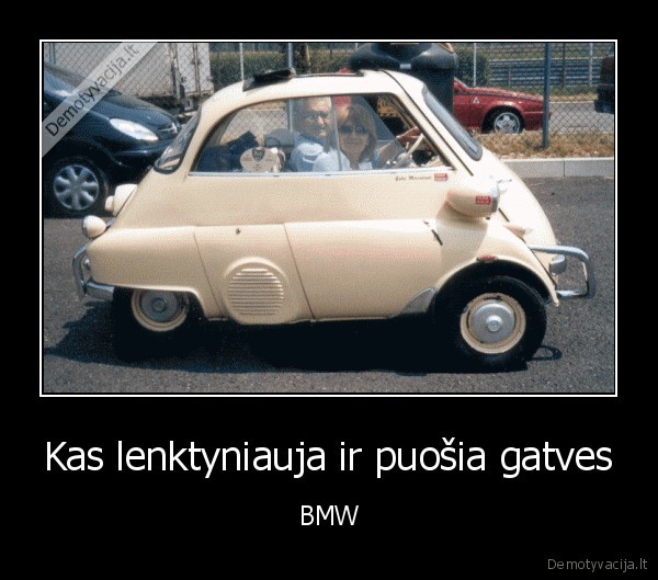 Kas lenktyniauja ir puošia gatves