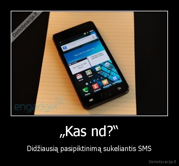 „Kas nd?“