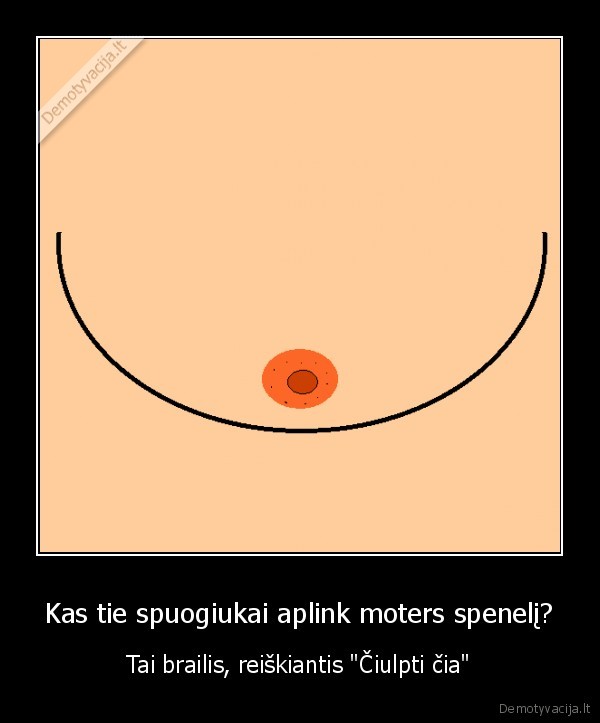Kas tie spuogiukai aplink moters spenelį?