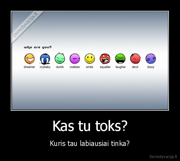 Kas tu toks?