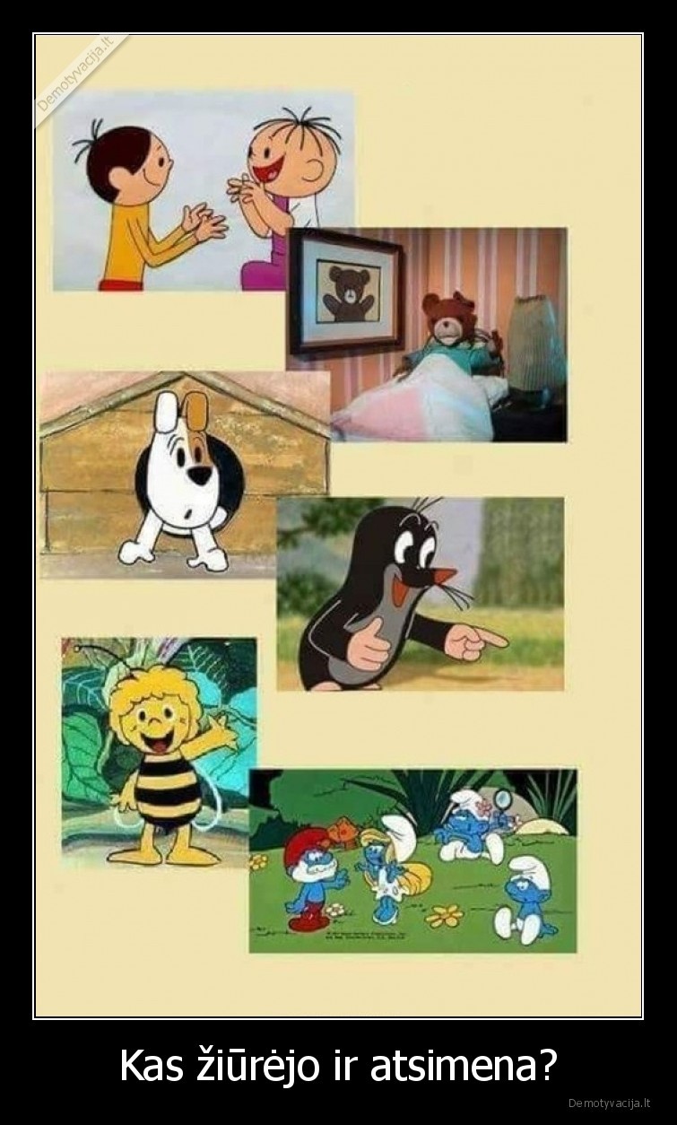 animaciniai,filmukai,nostalgija,ar, atsimeni