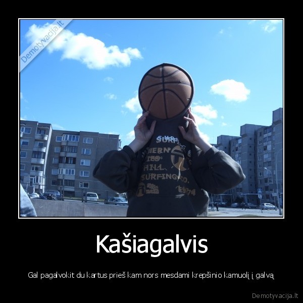 kasis, krepsinis, galva, kasiagalvis