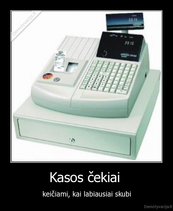 Kasos čekiai 