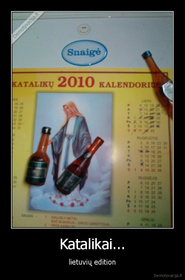katalikai, geria