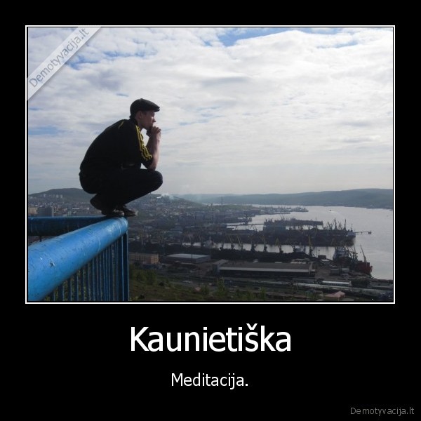 medituoja,kaunas,marozas