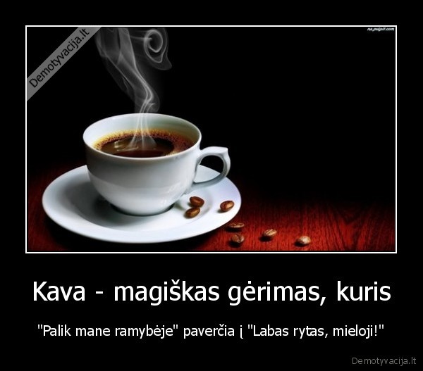 rytine, kava,magiskas, gerimas,kava