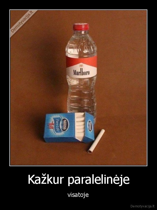 marlboro,vanduo,paraleline, visata