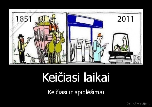 Keičiasi laikai