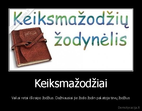 Keiksmažodžiai