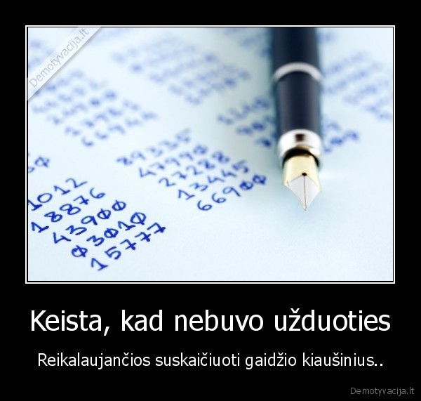 gaidzio, kiausiniai,matematikos, egzaminas