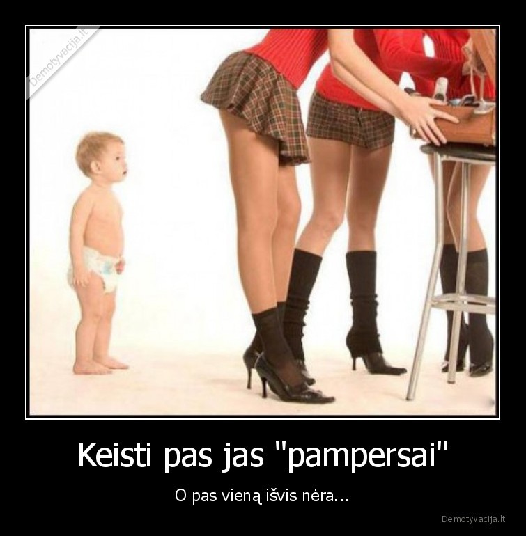 moterys,vystyklai,pampersai