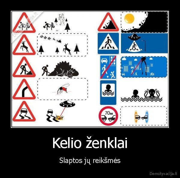 Kelio ženklai