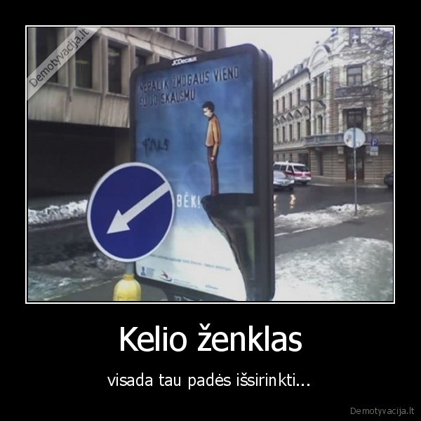 savizudybe,kelio, zenklas,reklama,pagalba