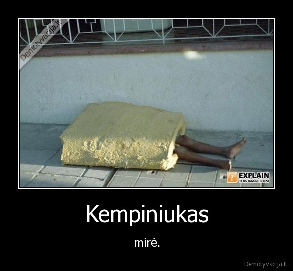 kempiniukas,mirtis