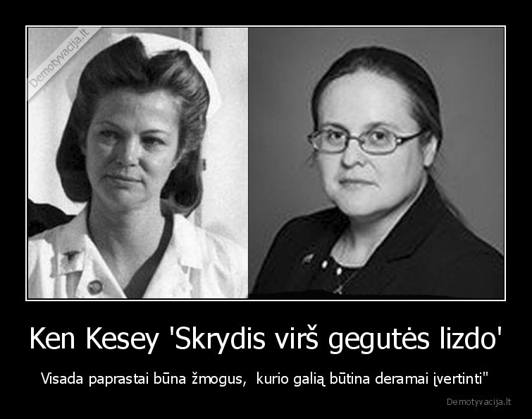 Ken Kesey 'Skrydis virš gegutės lizdo'