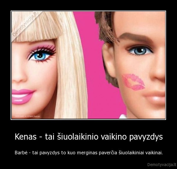 Kenas - tai šiuolaikinio vaikino pavyzdys