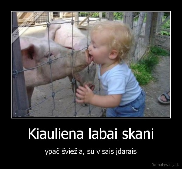 Kiauliena labai skani