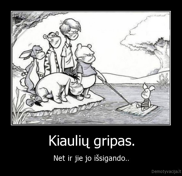 kiauliu, gripas