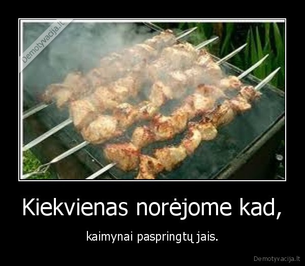 vasara, valgis, kaimynai