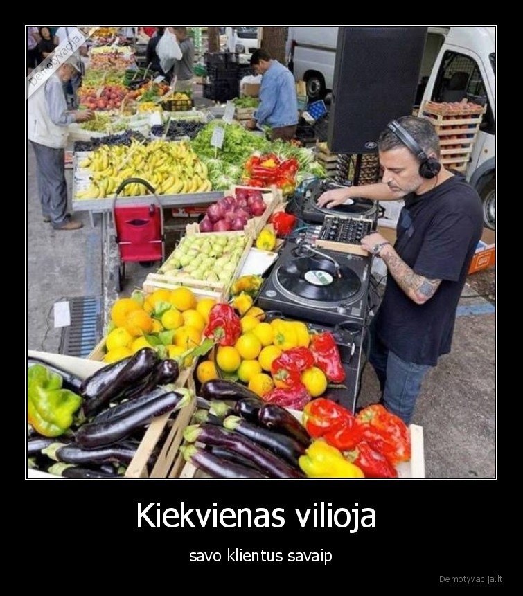 dj,darzoves,klientai,marketingas