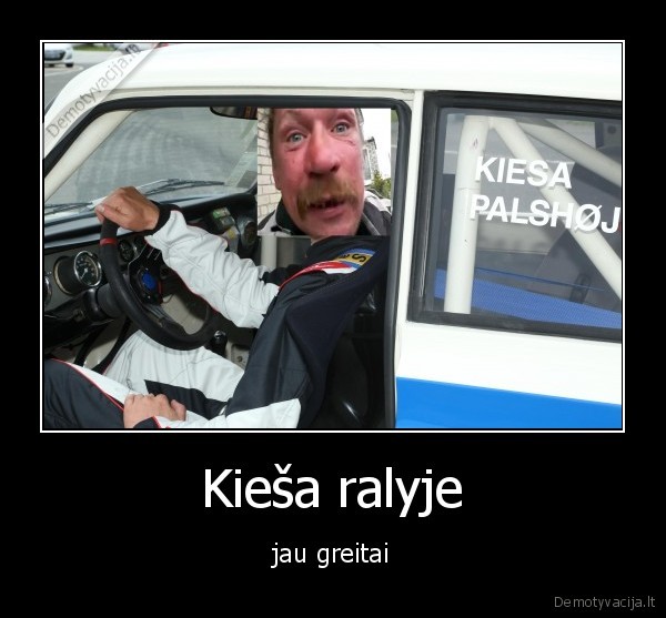 Kieša ralyje